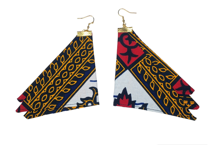 "Nyla" Fabric Earrings