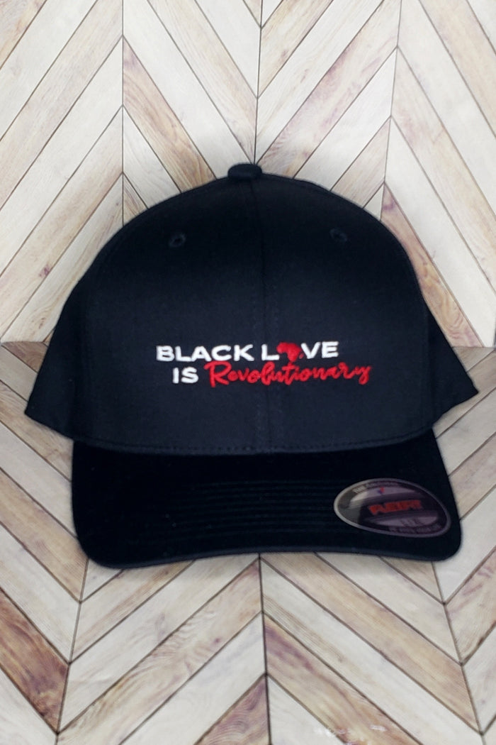 "Black Love is Revolutionary" Flex Fit Baseball Cap