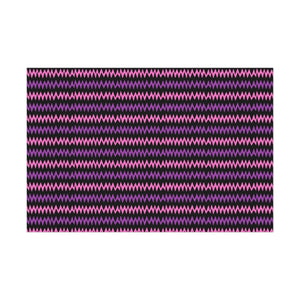 Modern Zigzag Gift Wrap Paper - Bold Black, Pink & Purple Patterns for All Occasions